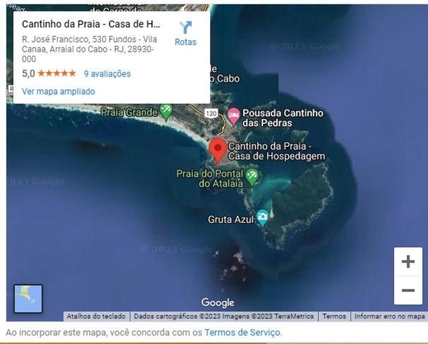 Вилла Cantinho Da Praia Арраял-ду-Кабу Экстерьер фото